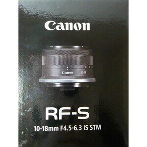 Canon RF-S10-18mm F4.5-6.3 IS STM Ultra-Wide-Angle Zoom Lens